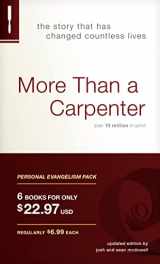 9781414326283-1414326289-More Than a Carpenter Personal Evangelism Pack