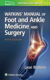 9781975175528-1975175522-Watkins' Manual of Foot and Ankle Medicine and Surgery