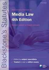 9780199656332-0199656339-Blackstone's Statutes on Media Law
