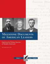 9781935306023-1935306022-Milestone Documents of American Leaders-Volume 3