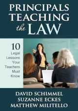9781412972239-141297223X-Principals Teaching the Law: 10 Legal Lessons Your Teachers Must Know