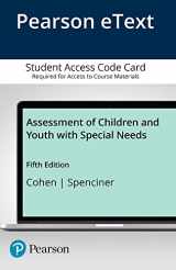 9780133743845-0133743845-Assessment of Children and Youth with Special Needs