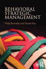9781138292369-1138292362-Behavioral Strategic Management