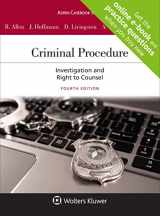9781543822595-1543822592-Criminal Procedure: Investigation and the Right to Counsel [Connected Casebook] (Looseleaf) (Aspen Casebook)