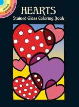 9780486438443-0486438449-Hearts Stained Glass Coloring Book (Dover Little Activity Books: Love)