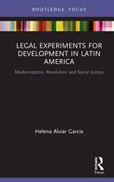 9780367356729-0367356724-Legal Experiments for Development in Latin America (Routledge Studies in Latin American Development)