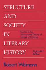 9780801831225-0801831229-Structure and Society in Literary History: Studies in the History and Theory of Literary Criticism