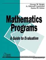 9780803960442-0803960441-Mathematics Programs: A Guide to Evaluation (Essential Tools for Educators series)