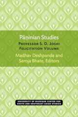 9780891480655-089148065X-Paninian Studies: Professor S. D. Joshi Felicitation Volume (Michigan Papers On South And Southeast Asia) (Volume 37)