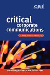 9780470847633-0470847638-Critical Corporate Communications: A Best Practice Blueprint (CBI Fast Track)