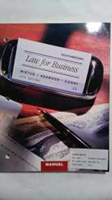 9780538609609-0538609605-Law for business: Manual