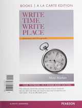 9780321996039-0321996038-Write Time, Write Place: Sentences & Paragraphs, Books a la Carte Plus MyWritingLab with eText -- Access Card Package