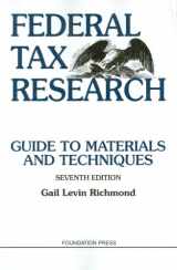 9781599412177-1599412179-Federal Tax Research (University Textbook Series)