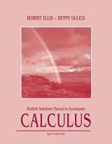 9780759331778-0759331774-Student Solutions Manual to Accompany Calculus