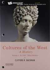9780190070441-0190070447-Cultures of the West: A History, Volume 1: To 1750