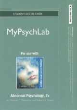 9780205225910-0205225918-Abnormal Psychology: New Mypsychlab Student Access Code Card