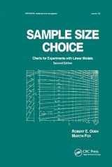 9780367402921-0367402920-Sample Size Choice: Charts for Experiments with Linear Models, Second Edition (Statistics: A Series of Textbooks and Monographs)