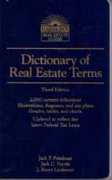 9780812014341-0812014340-Dictionary of Real Estate Terms (Barron's Real Estate Guides)
