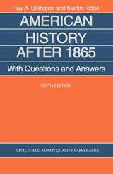 9780822600275-0822600277-American History After 1865: With Questions and Answers (Littlefield, Adams Quality Paperbacks)