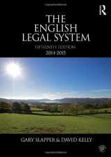 9780415726337-0415726336-English Legal System Bundle: The English Legal System: 2014-2015