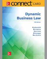 9781260512670-1260512673-Connect Access Card for Dynamic Business Law