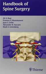 9781604064193-1604064196-Handbook of Spine Surgery
