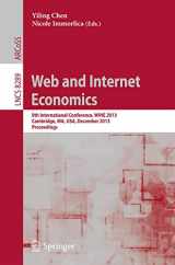 9783642450457-3642450458-Web and Internet Economics: 9th International Conference, WINE 2013, Cambridge, MA, USA, December 1-14, 2013, Proceedings (Information Systems and Applications, incl. Internet/Web, and HCI)