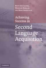 9780521837514-0521837510-Achieving Success in Second Language Acquisition