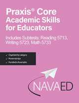 9781696955652-1696955653-Praxis Core Academic Skills for Educators Includes Subtests Reading 5713, Writing 5723, Math 5733