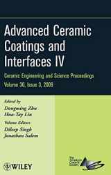 9780470457535-0470457538-Advanced Ceramic Coatings and Interfaces IV, Volume 30, Issue 3 (Ceramic Engineering and Science Proceedings)