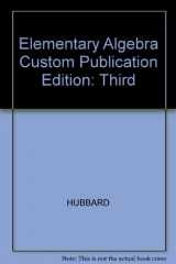 9780618412600-0618412603-Elementary Algebra, Third Edition, Custom Publication