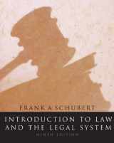 9780618770908-0618770909-Introduction to Law and the Legal System
