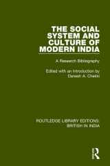 9781138284067-1138284068-The Social System and Culture of Modern India: A Research Bibliography (Routledge Library Editions: British in India)