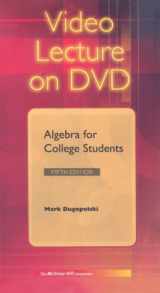 9780073206288-0073206288-DVD Video Series to accompany Algebra for College Students