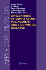 9780387233918-0387233911-Applications of Supply Chain Management and E-Commerce Research (Applied Optimization, 92)