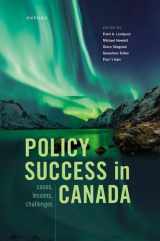 9780192897046-0192897047-Policy Success in Canada: Cases, Lessons, Challenges