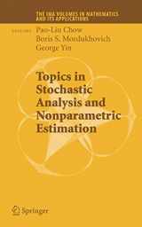 9780387751108-0387751106-Topics in Stochastic Analysis and Nonparametric Estimation (The IMA Volumes in Mathematics and its Applications, 145)