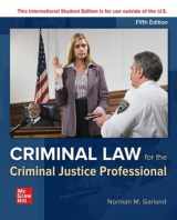 9781260575675-1260575675-ISE Criminal Law for the Criminal Justice Professional