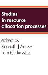 9780521215220-0521215226-Studies in Resource Allocation Processes