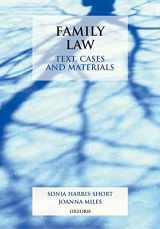 9780199277162-0199277168-Text, Cases, and Materials: Family Law