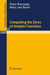 9783540671626-3540671625-Computing the Zeros of Analytic Functions (Lecture Notes in Mathematics, Vol. 1727)