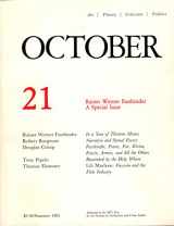 9780262760119-0262760118-OCTOBER 21: ART/ THEORY/ CRITICISM/ POLITICS - SUMMER 1982: RAINER WERNER FASSBINDER - A SPECIAL ISSUE