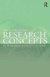 9780415341929-0415341922-Research Concepts for Management Studies