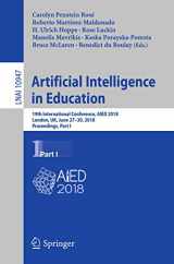 9783319938424-3319938428-Artificial Intelligence in Education: 19th International Conference, AIED 2018, London, UK, June 27–30, 2018, Proceedings, Part I (Lecture Notes in Computer Science, 10947)