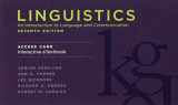 9780262344166-0262344165-Linguistics Interactive Etextbook Access Code: An Introduction to Language and Communication