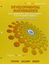 9780321953186-0321953185-Guided Notebook for Developmental Mathematics: Basic Mathematics, Beginning Algebra, and Intermediate Algebra