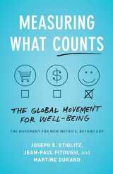 9781620975695-1620975696-Measuring What Counts: The Global Movement for Well-Being