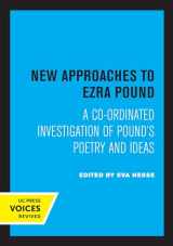 9780520306417-0520306414-New Approaches to Ezra Pound