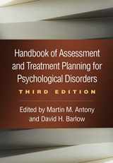 9781462544882-1462544886-Handbook of Assessment and Treatment Planning for Psychological Disorders