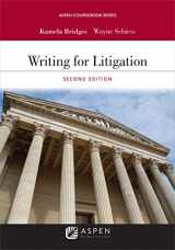9781543809190-1543809197-Writing for Litigation (Aspen Casebook Series)